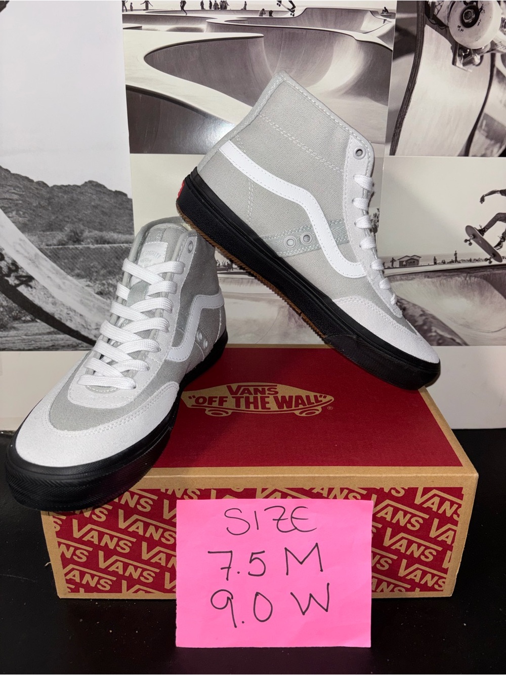 Vans Crockett High sz 7.5 Men 9.0 Woman